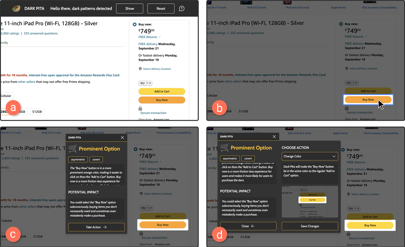 "AI Browser Plug-ins to Help Consumers Improve Digital Privacy Literacy, Combat Manipulative Design"