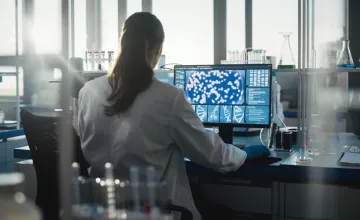 Researcher at work, America COMPETES
